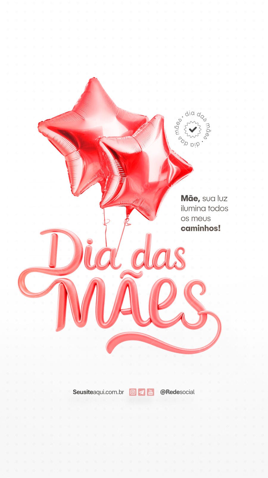 Postagem Dia das Mães PSD Editável