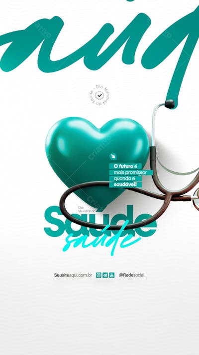 Dia Mundial da Saúde 7 de Abril Social Media PSD Editável (15)