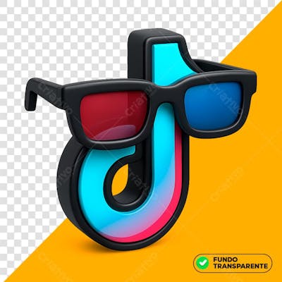 TikTok 3D de Óculos