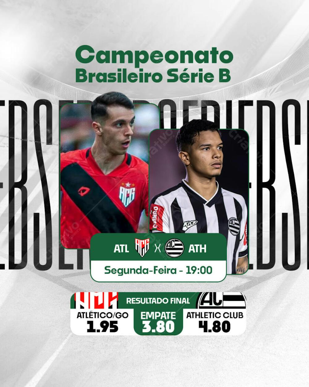 Jogo do Dia - Atlético/GO X Athletic Club