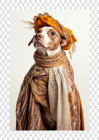 Cachorro da realeza, rei, nobre
