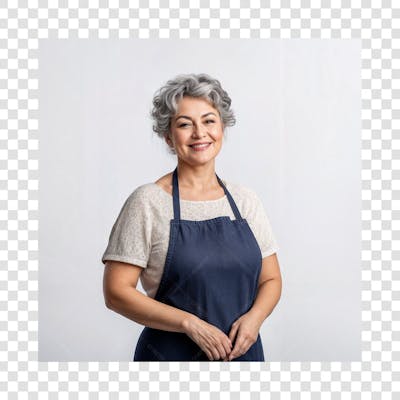 Senhora cozinheira, melhora idade