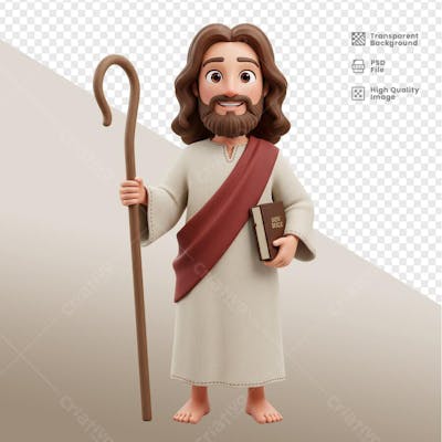 MASCOTE JESUS CRISTO 3D 35