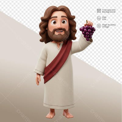 MASCOTE JESUS CRISTO 3D 38