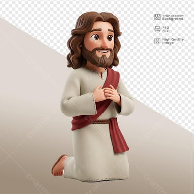 MASCOTE JESUS CRISTO 3D 37