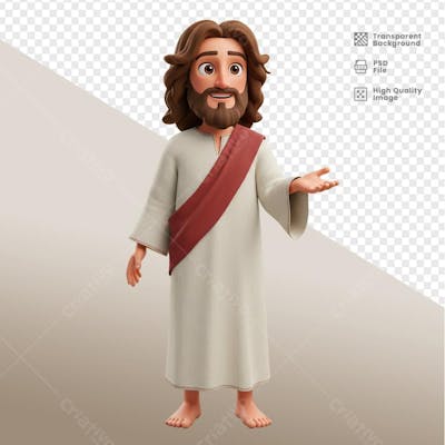 MASCOTE JESUS CRISTO 3D 43