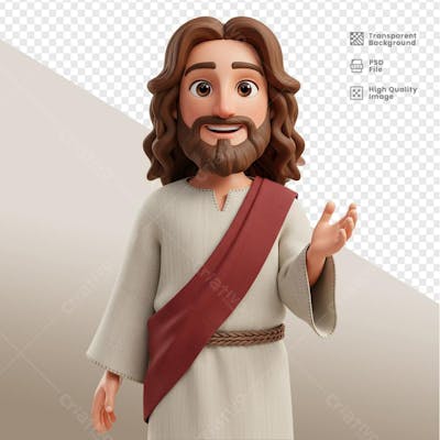 MASCOTE JESUS CRISTO 3D 51