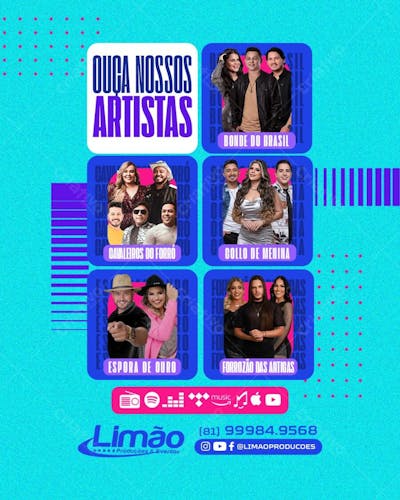 Ouça Nossos Artistas