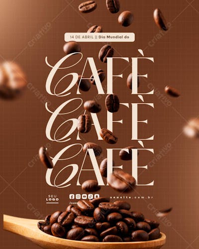 Dia Mundial do Café 14 de Abril social media feed (3)