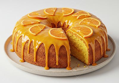Bolo de Laranja com Calda4G
