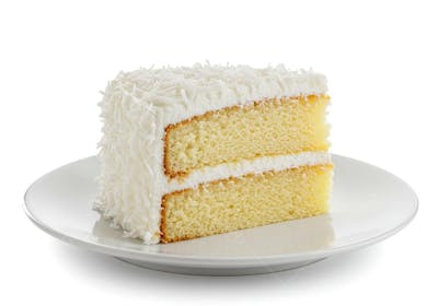 Fatia de Bolo de Coco com Cobertura2G