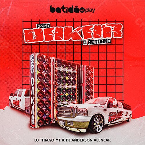 Flyer para Evento de Som Automotivo PSD Editável