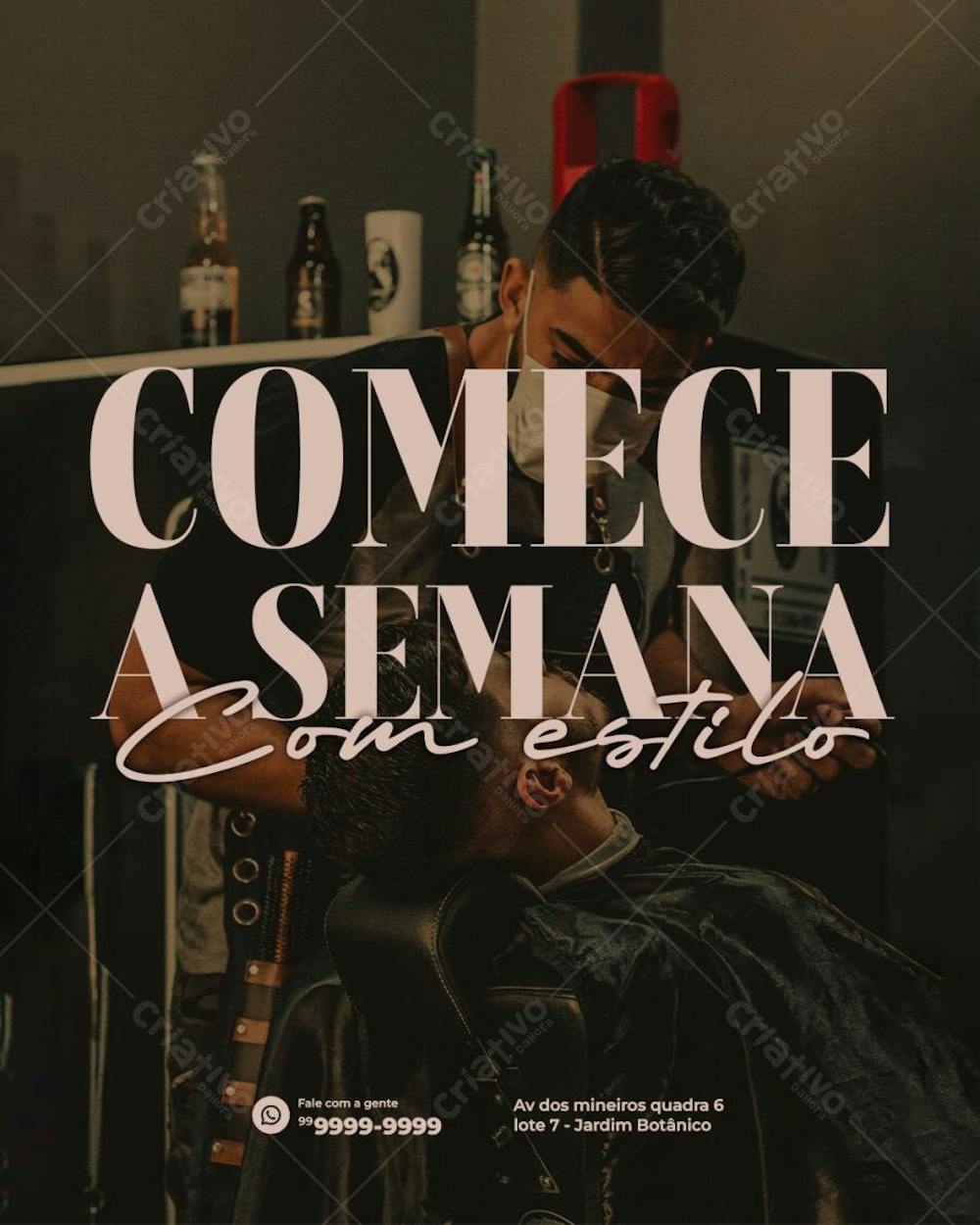 Comece a semana com estilo.