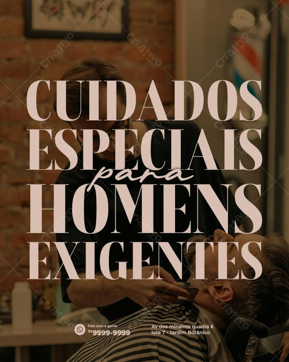 Cuidados especiais para homens exigentes