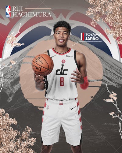 FLYER JOGADOR DE BASQUETE