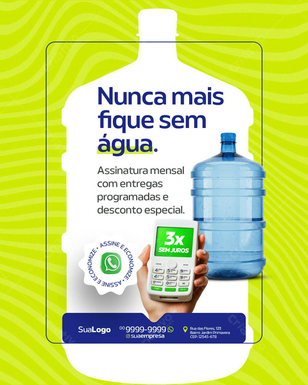 Social Media - Distribuidora de Água PSD Editável (7)
