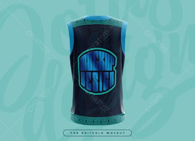Basketball uniform tshirt Jersey Psd Editable Mockup (1)
