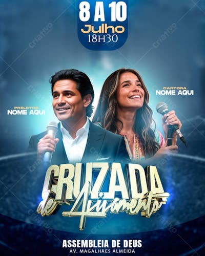 FLYER CRUZADA DE AVIVAMENTO