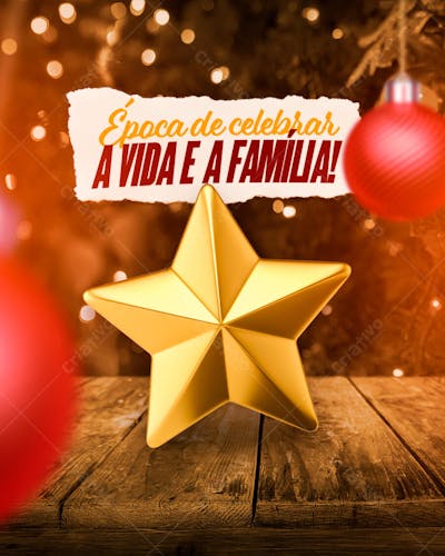 FLYER EPOCA DE CELEBRAR NATAL
