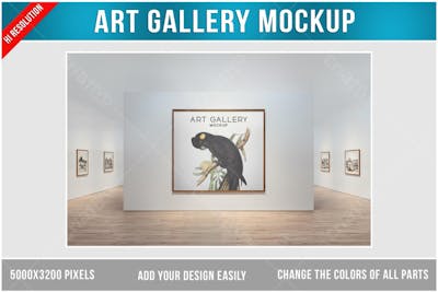 Galeria de Arte Mockup