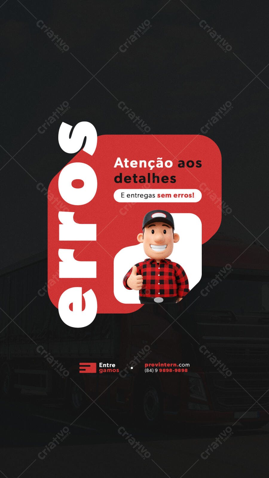 Postagem para Redes Sociais PSD Editável