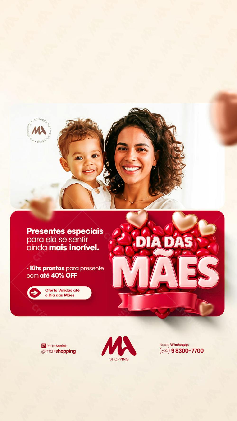 Dia das mães ofertas promoção maio mãe social media PSD editável (2)
