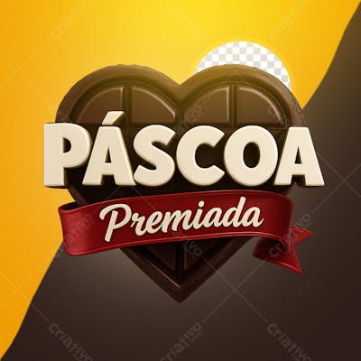 SELO 3D PARA PÁSCOA EM ALTA QUALIDADE