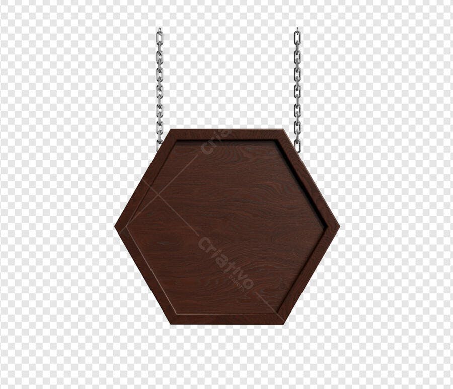 Placas de Madeira Hexagonal para Loja PSD Editável