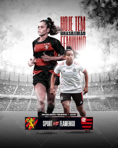 Jogo do Dia - Sport X Flamengo - Brasileirão Feminino