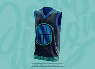 Basketball uniform tshirt Jersey Psd Editable Mockup (3)