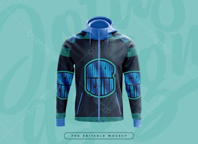 Bicycle Suit Psd Editable Mockup (3)