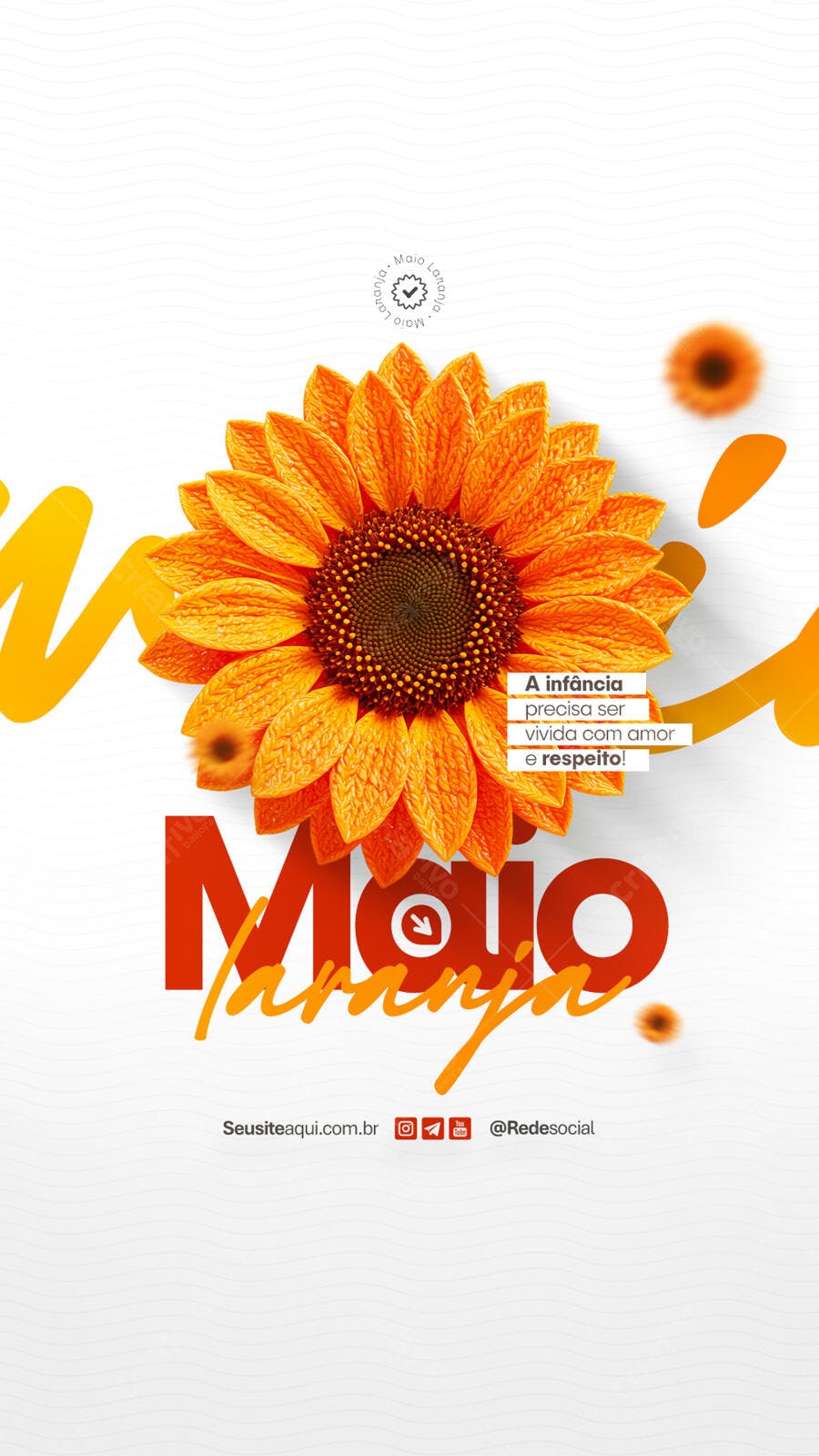 Flyer Dia das Mães PSD Editável