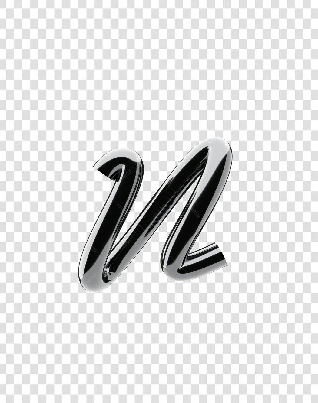 Logo PNG com fundo transparente Letra U moderna
