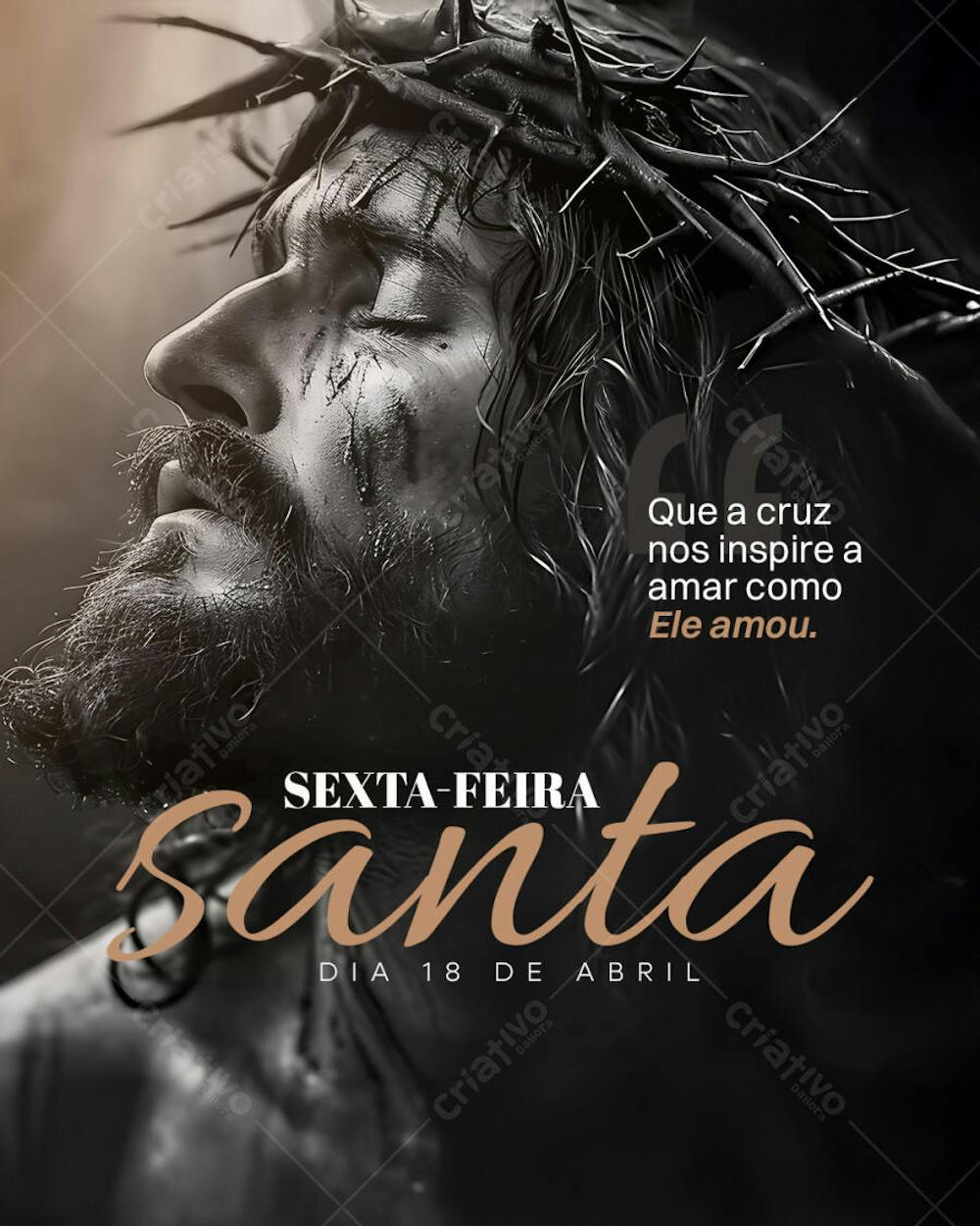 SEXTA-FEIRA SANTA DIA 18 DE ABRIL PSD EDITÁVEL