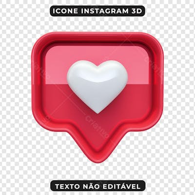ICONE INSTAGRAM 3D