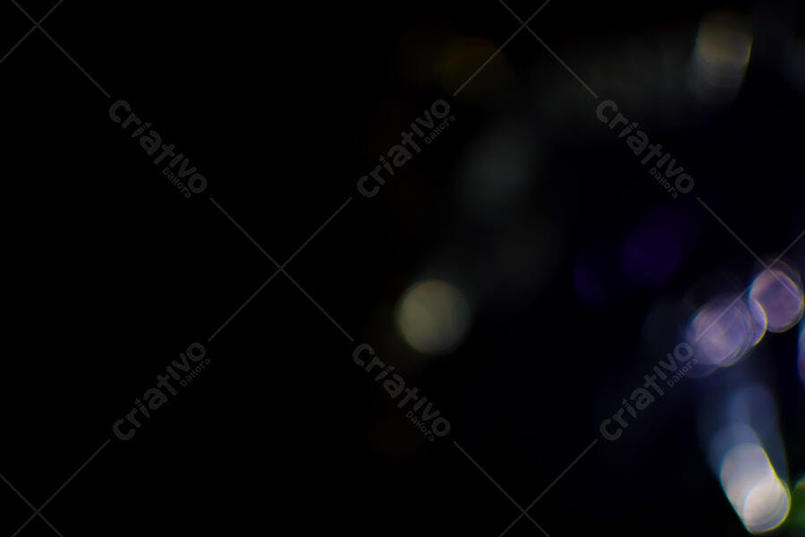 Textura Luz Bokeh para Fundo Escuro