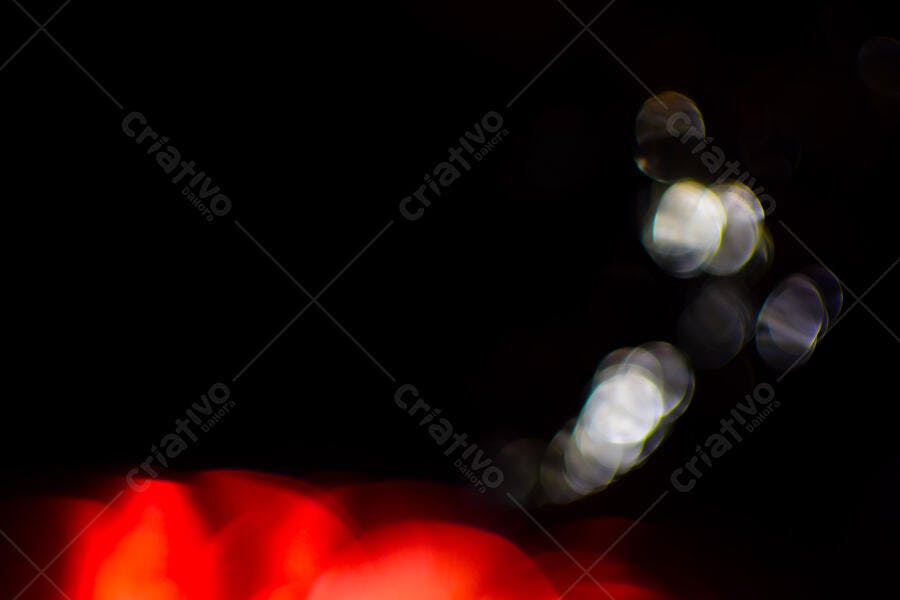 Textura Luz Bokeh para Fundo Escuro