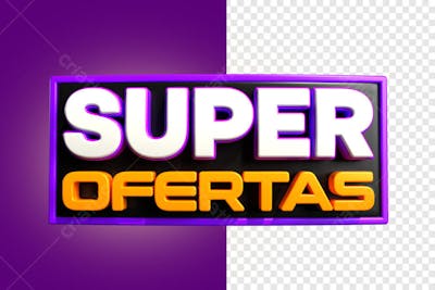 SUPER OFERTAS ROXO