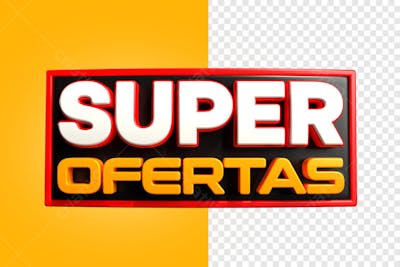 SUPER OFERTAS VERMELHO
