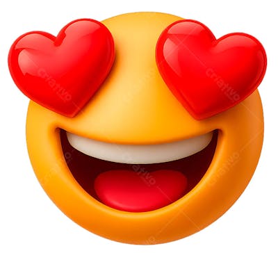 Emoji apaixonado  3D (1) - Copia