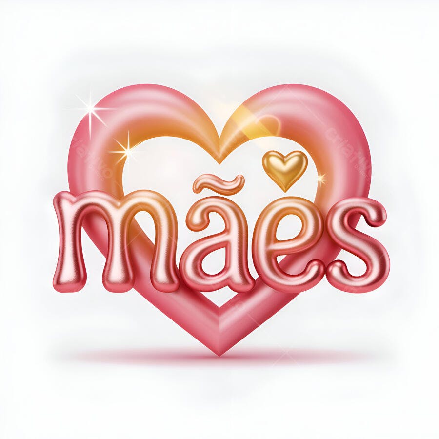 Mães Rosa e Dourado Dia das Mães