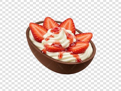 Ovo de Páscoa de chocolate PNG TRANSPARENTE (15)