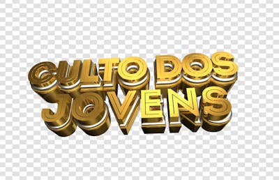 CULTO DOS JOVEENS 3D