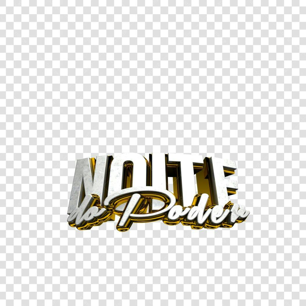 Logo Noite dos Poderes PNG com fundo transparente