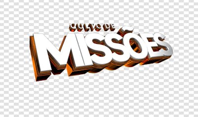CULTO DE MISSÕES 3D