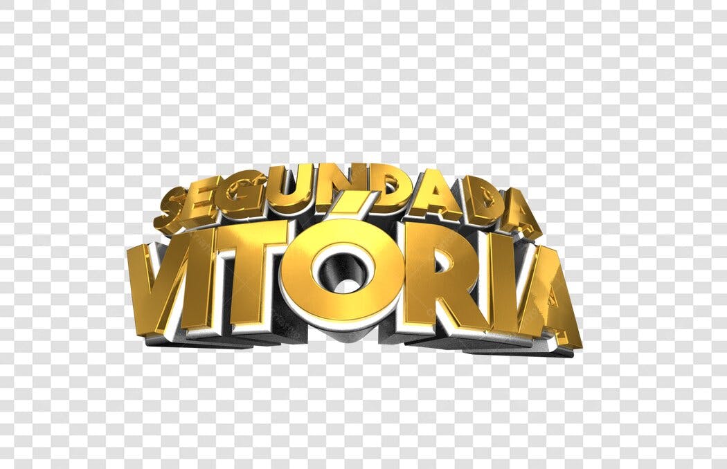 Logo Segunda da Vitória Frase Motivacional PNG com fundo transparente
