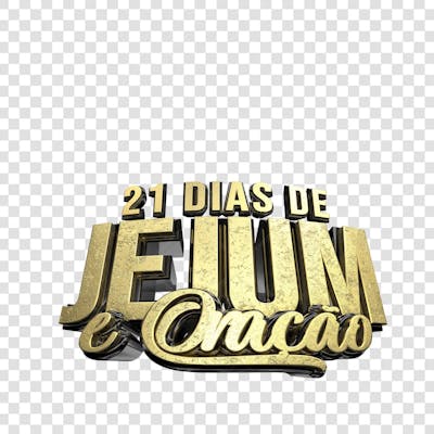 21 DIAS DE JEJUM E ORAÇÃO 3D