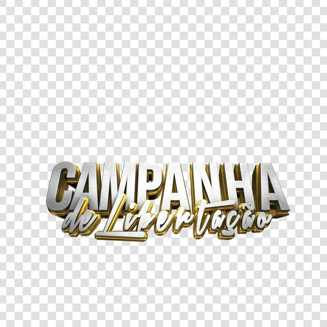 Banner Campanha de Libertação PNG com fundo transparente