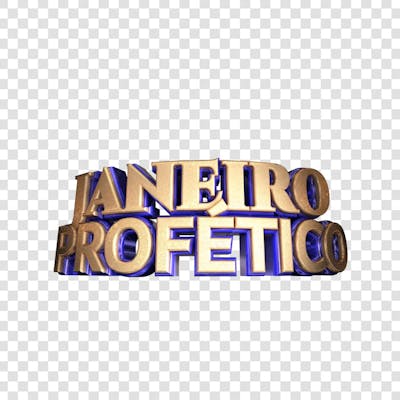 JANEIRO PROFÉTICO 3D