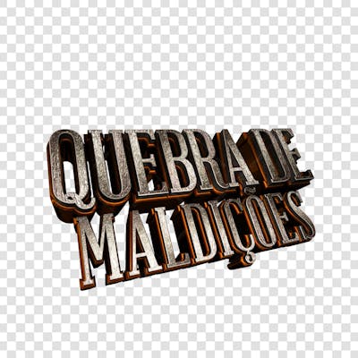 quebra de maldição 3D
